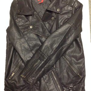Patron Cito red Label faux leather jacket
